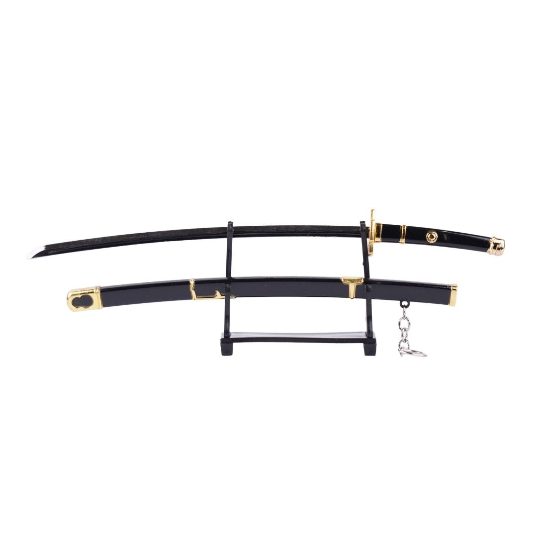 One Piece anime Zoro Yubashiri High Grade Plastic Mini Katana Keychain [28 cm]