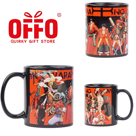 One Piece - Black Ceramic Mug