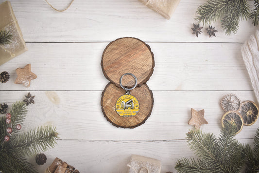 Royal Enfield Metal Keychain