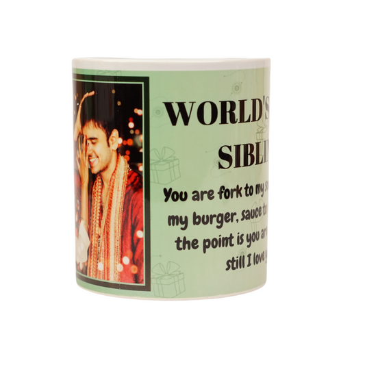 Personalised Rakshabandhan Special Mug