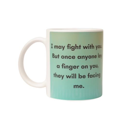 Offo® || Boruto, Himawari Rakshabandhan White Ceramic Mug