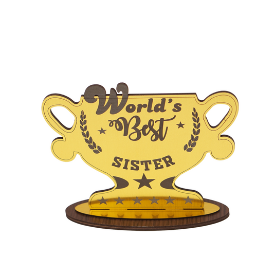 World's Best Sister Trophy