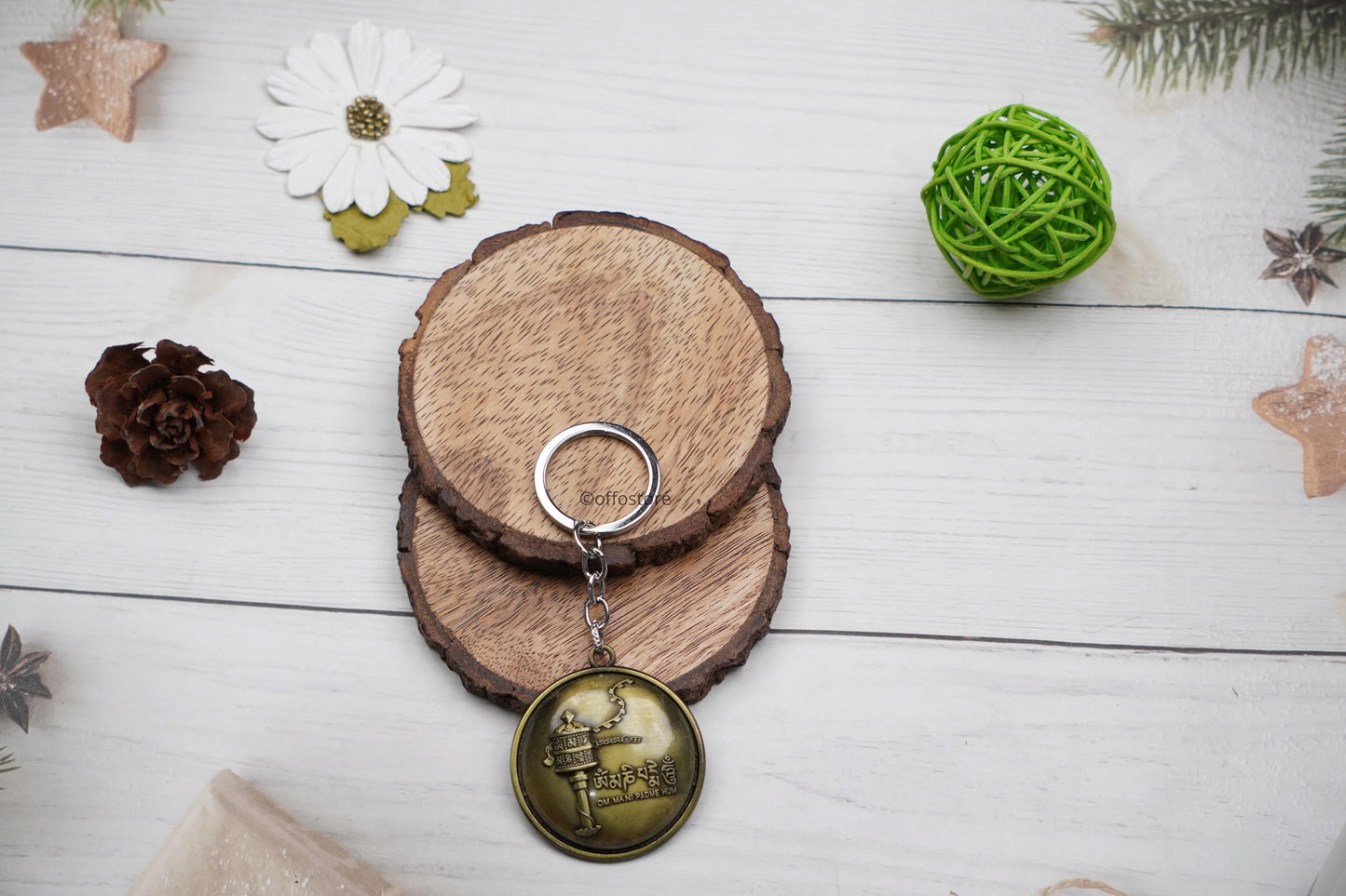 Ladakh Metal Keychain