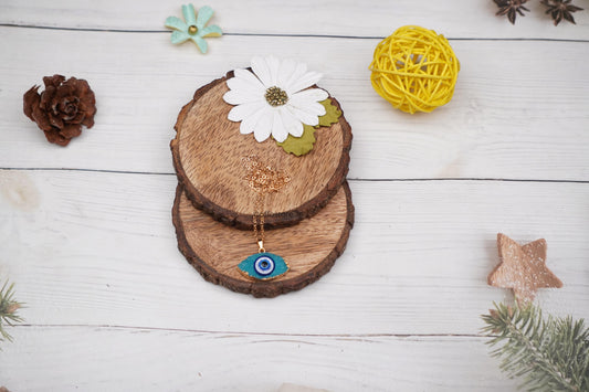 Evil Eye Rose Gold Plated Locket