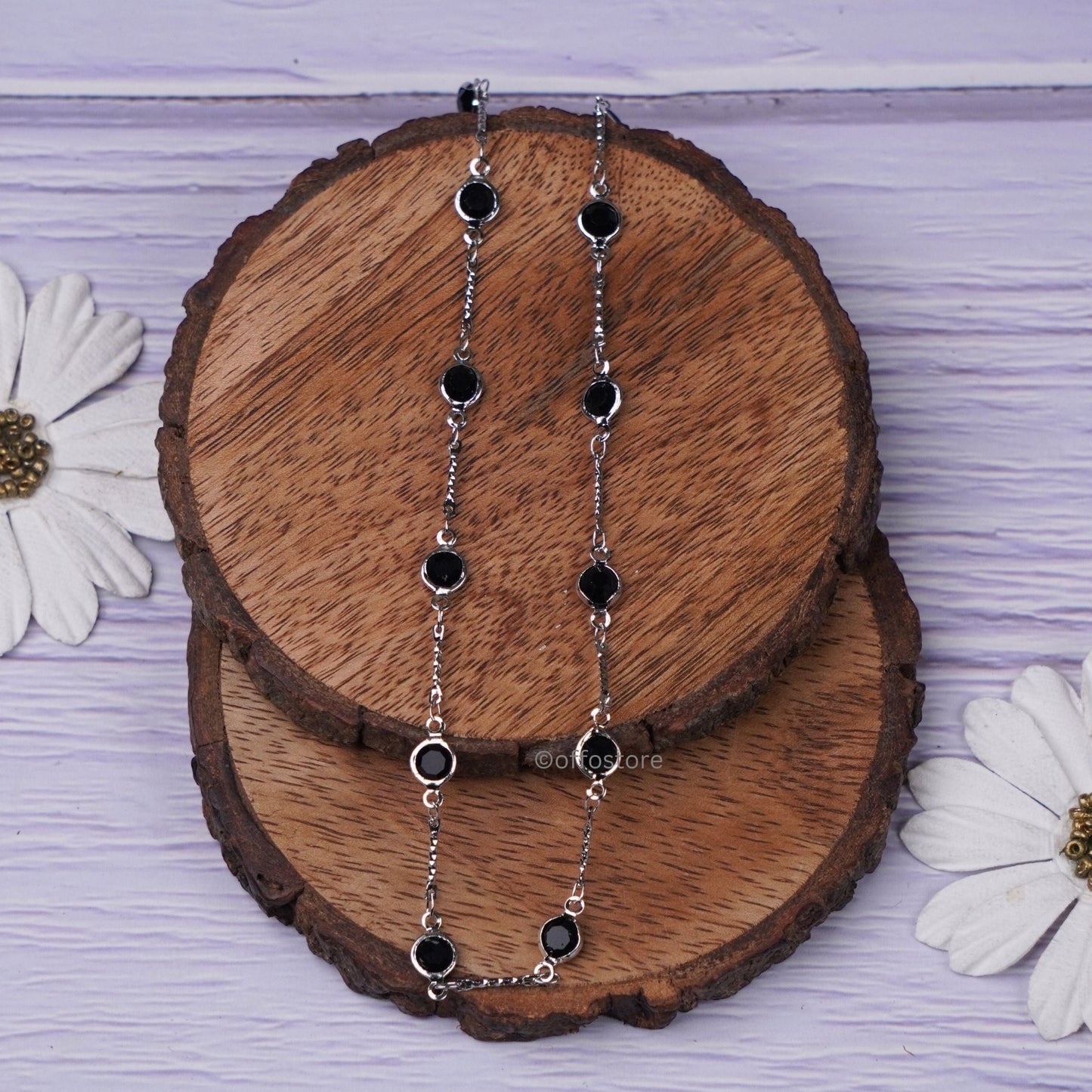 Stray Kids Felix Necklace (Black Stone)