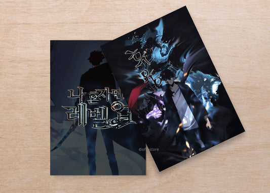 Anime: Solo Leveling Velvet Finish A5 Notebook
