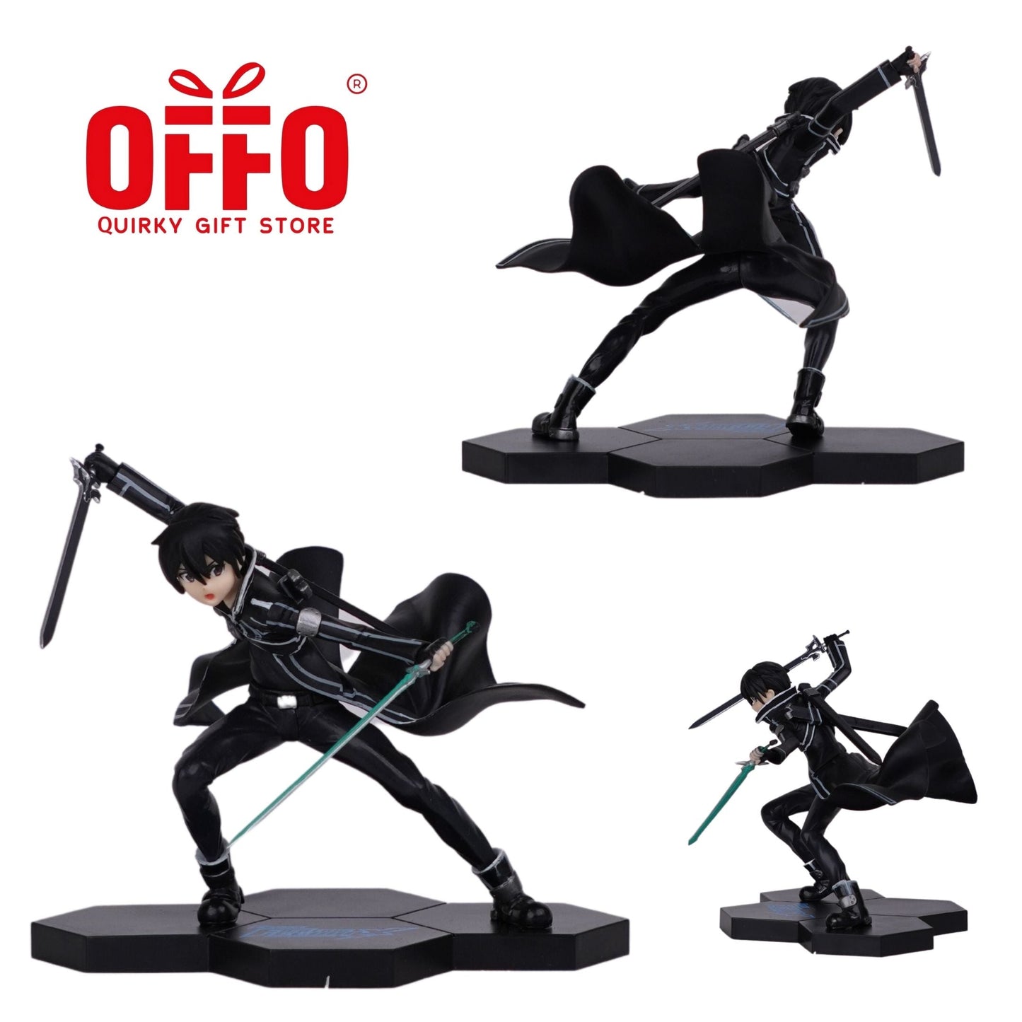 Sword Art Online Anime Kirito Action Figure