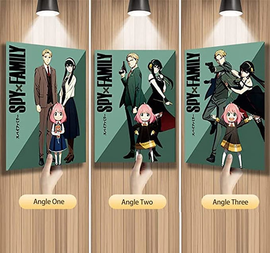 Spy X Family Anime 3D Poster