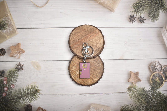 Friends Metal Keychain