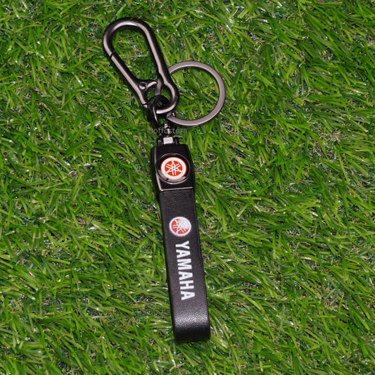 Yamaha Leather Keychain