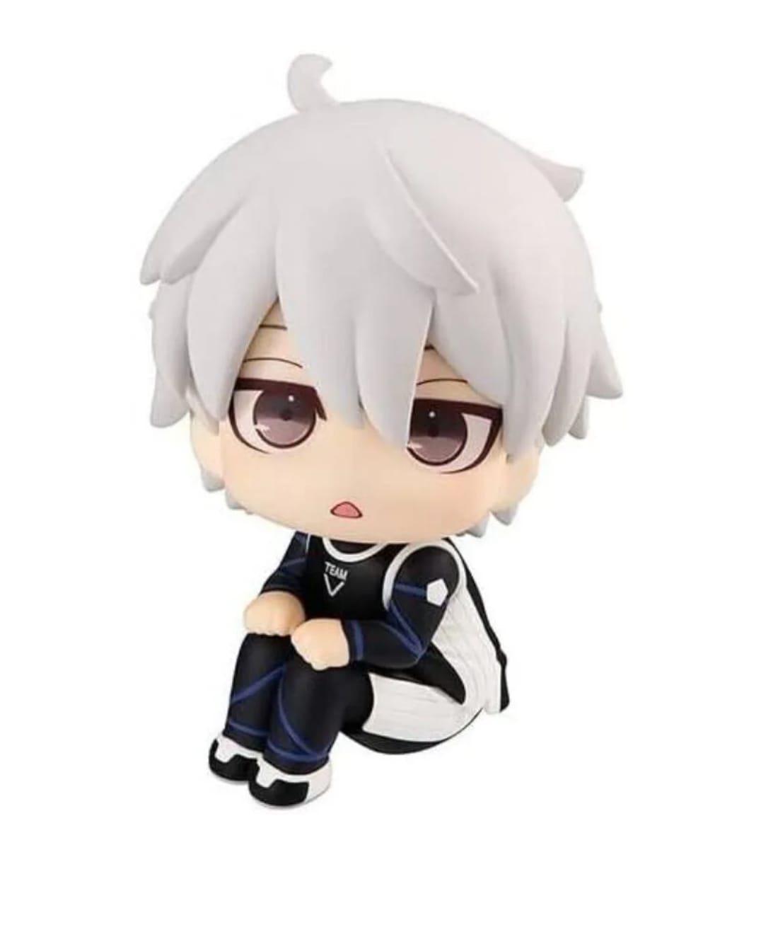 Seishiro Nagi Sitting Action Figure – Blue Lock Anime Collectible Figurine for Desk, Shelf & Display – Ideal Gift for Fans & Collectors