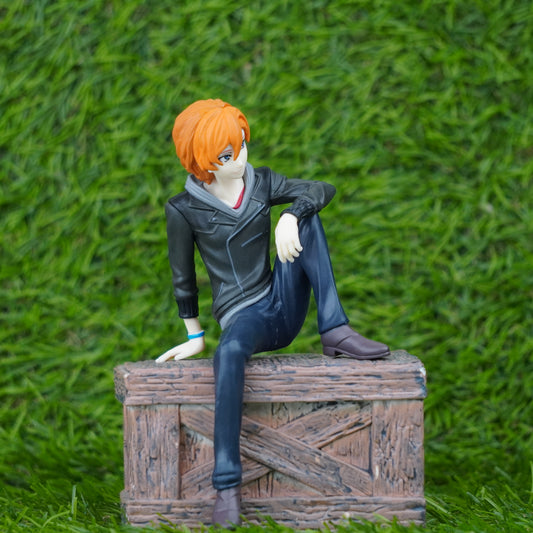 Chuya Nakahara Action Figure – Bungo Stray Dogs Anime Collectible Figurine for Desk, Shelf & Display – Ideal Gift for Fans & Collectors