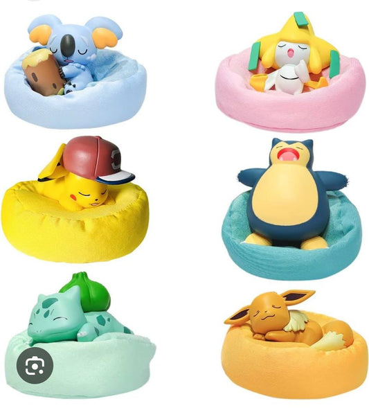 Small Cushion with Figure – Cute Plush Pillow Toy Combo for Kids & Fans, Soft Decorative Throw Pillow with Collectible Character Figurine for Bedroom, Travel, and Gifts